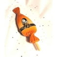 thumbnail image 3 of Sweet Candy Lollipop Orange Clown Wrapping Limoges Box Limoges Box Porcelain Figurine, 3 of 4