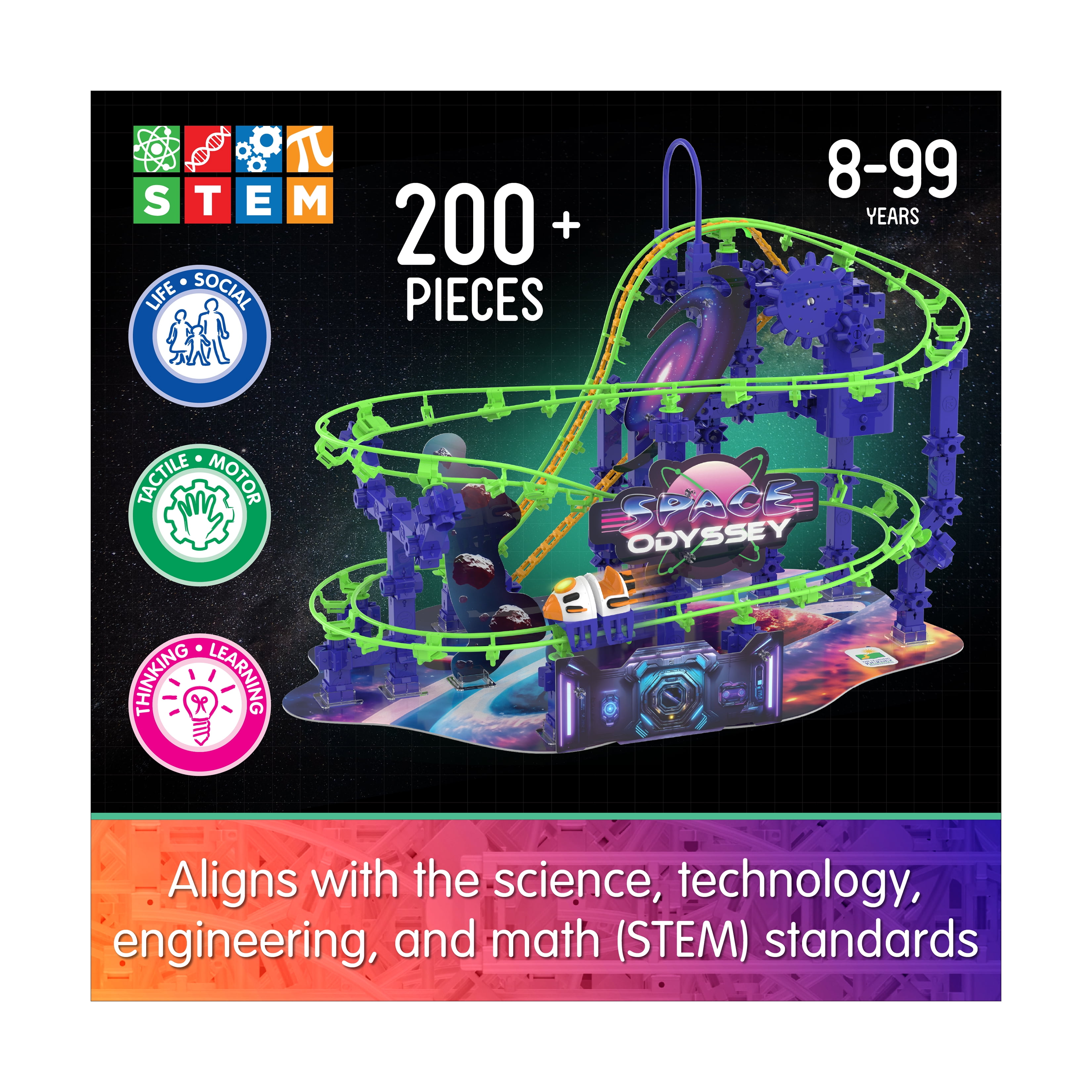 The Learning Journey Techno Trax - Space Odyssey: 200+ Pcs