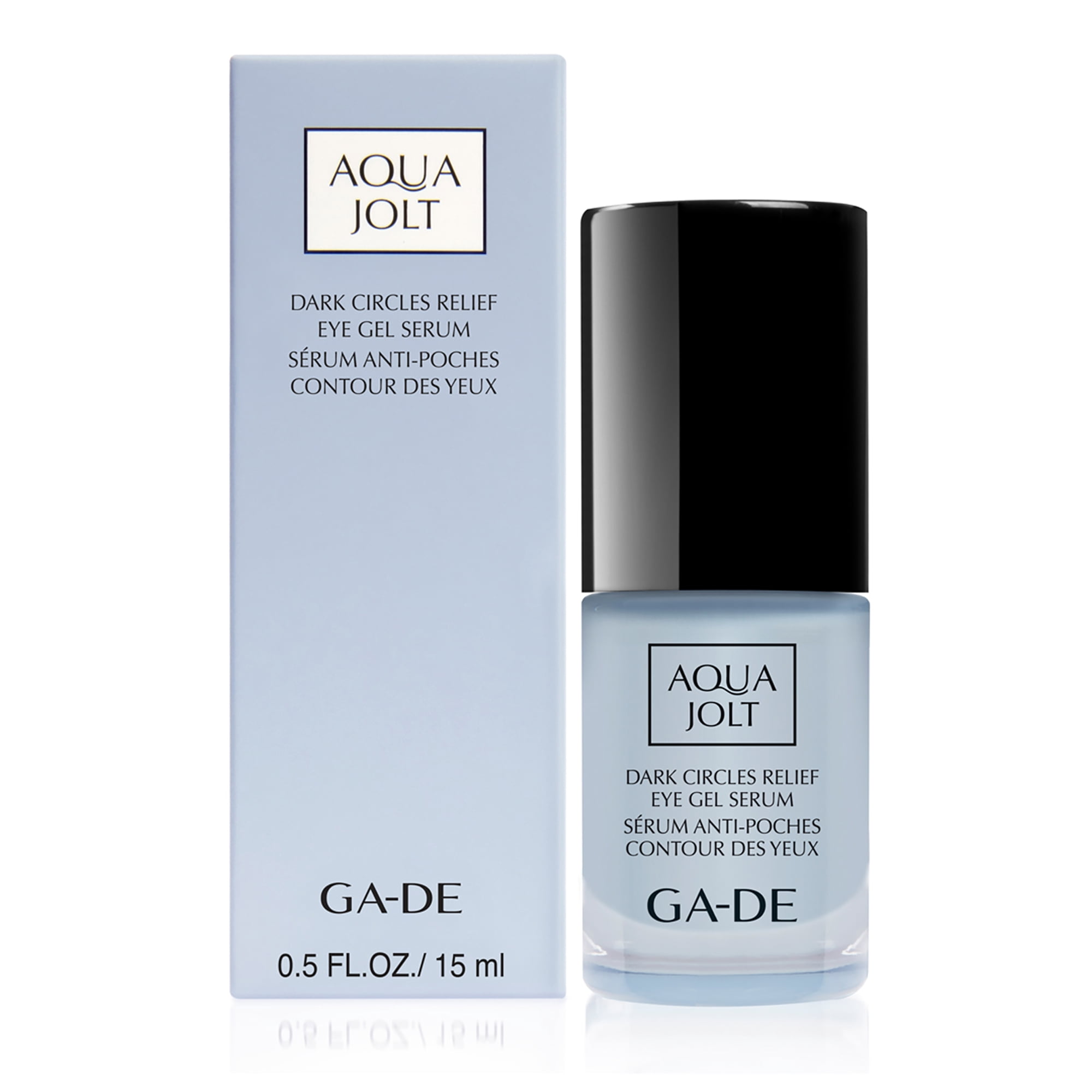 GA-DE Aqua Jolt Dark Circles Relief Eye Gel Serum, Face Serum, 0.5 oz
