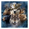 thumbnail image 1 of Cuadros Decorativos Animal World Paint By Numbers Kit DIY Acrílico Cuadro sin marco sobre lienzo Sywqhk Nuevos Originales, 1 of 9