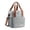 Gray, variant on Lunch Bag, Oxford Cloth Thermal Insulated Crossbody Bento Tote with Handles for Work Picnic Travel Portable Meal Prep Cooler Case for Adults Men Women Storage. Green