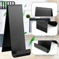 thumbnail image 3 of 4 Pcs Metal Fancy Brochure Holder Display Flyer Brochure Holder Stand, 3 of 5