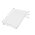 thumbnail image 4 of Universal 76850 Acrylic Self-Standing Desk Frame for 5 x 7 Insert- 3/Pack- Clear, 4 of 5