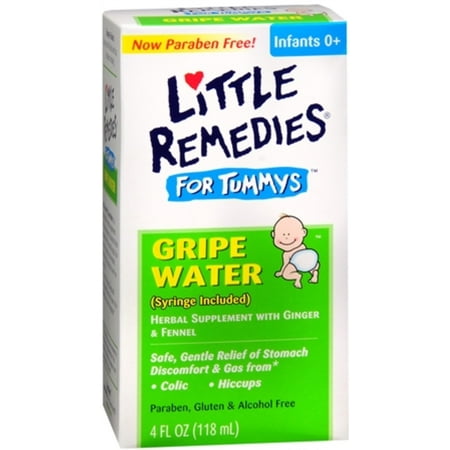 Little Tummys Gripe Water 4 oz (Pack of 2)