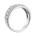 thumbnail image 4 of 1.00 T.C.W Round Shape Natural Diamond Latest Design Wedding Eternity Band for Ladies Solid 950 Platinum Size 8, 4 of 8