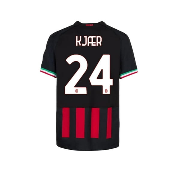 HEFEI,22-23a.c. Milan Home Shirt Number24kjaer Jersey Man