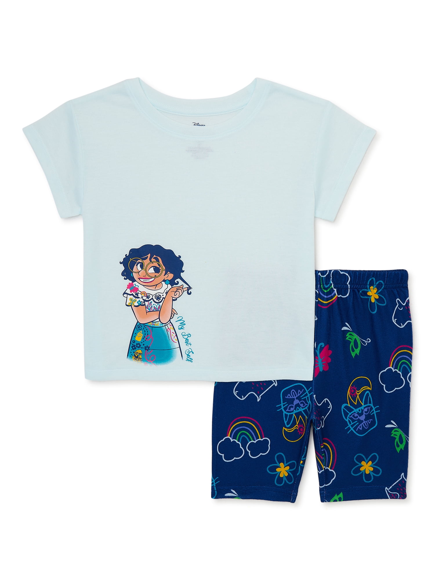 Encanto Girls Short Sleeve Pajamas Sleep Set, Sizes 4-10