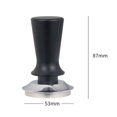 thumbnail image 2 of Mtillo de polvo de de polvo de de café de acero inoxidable Negro 53mm Sunnimix Prensa de café, 2 of 8