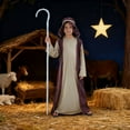 thumbnail image 6 of DAMAI Saint Joseph Costume Adult Jesus Biblical Shepherd Costumes For Women Men Christmas Nativity Play Robe, 6 of 8