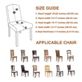 thumbnail image 6 of GMOEGEFT Dining Room Chair Covers, Stretch Seat Protector Cover for Thanksgiving Party Décor, Set of 2, 6 of 7