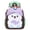 Coffee, variant on School Backpacks 3D Stereo Cartoon Embossed Large Capacity School Bag, Outings, Playground, Campus Study, After School Outings, Fitness
