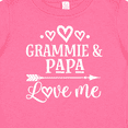thumbnail image 4 of Inktastic Grammie and Papa Love Me Boys or Girls Baby T-Shirt, 4 of 5