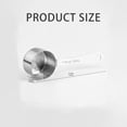 thumbnail image 3 of Oleegame 1PC Stainless Steel Cutlery Set Coffee Spoon Stainless 30ML Measuring Spoon Kitchen Measuring Spoon Milk Powder Measuring Spoon Silver, 3 of 7