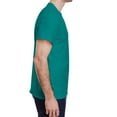 thumbnail image 2 of Jnriver Men's Short Sleeve Lightweight Heavy Cotton T-Shirt Regular-Fit Crewneck Tee for Casual Wear Gym Workout Summer Outfit - Antique Jade Dome - L, 2 of 3