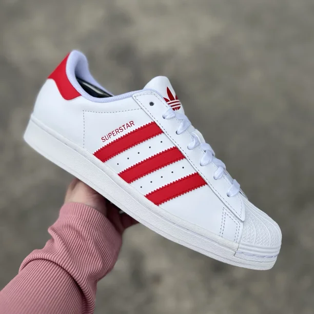 Adidas Original Superstar Men’s Sneaker Athletic Shoe White Trainers #367