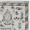 thumbnail image 2 of SAFAVIEH Madison Gladys Floral Bordered Area Rug, Grey/Dark Grey, 5'3" x 7'6", 2 of 4