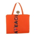 thumbnail image 4 of Waterproof Shoes Storage Pouch Portable Zipper Tote Bag - Orange, as described, 4 of 6