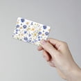 thumbnail image 5 of Rectangle PVC Plastic Waterproof Card Stickers Self-adhesion Card Skin for Bank Card Decor April Daisy 186x137mm, 5 of 6