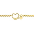 thumbnail image 3 of Everly Women's Yellow Gold Plated Anklet, 3 of 7