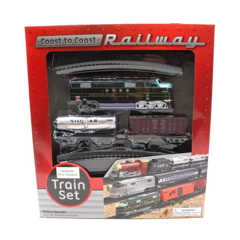 Coast to coast store railway train set