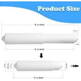 thumbnail image 3 of xianyou-Roller Toilet Tissue Holder, Toilet Paper Holder RollerReplacement Plastic Spring Loaded Insert Spindle Bathroom, 3 of 4
