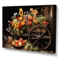 thumbnail image 2 of Designart "Harvest of the Old Cart" Old American Cart Wall Art Print, 2 of 5