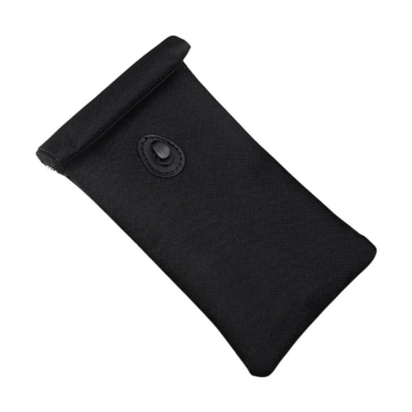 Bolsa Faraday antirrobo, ligera, fácil de transportar y con blindaje de señal antirrastreo. Negro