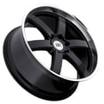 thumbnail image 2 of Black Rhino Cast Aluminum Rim BRPND 20X8.5 6X5.5 G-BLK-MCHLP 45MM, 2085PND456140B12, 2 of 3