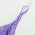 thumbnail image 2 of xiaxaixu Pantalon de Natation Aguichant pour Femmes Bas de Bikini Couleur Unie String, 2 of 4