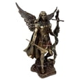 PAIR Saint Michael Gabriel Archangel Sword Shield Statue Bronze Color ...