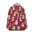 thumbnail image 3 of Cute Dog Paw Print Student Backpack with Playful Puppy Cartoon Design, Durable and Waterproof, Ideal for School and Travel, 3 of 6