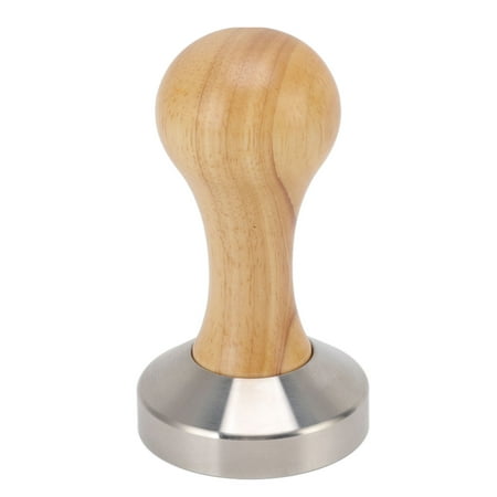 

Coffee Hand Tamper Professional Fine Polished 304 Stainless Steel Coffee Pressure Tamper Rust Resistance With Wooden Handle For Travel For Home 51mm/2.01in 58mm/2.28in