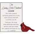 thumbnail image 2 of Ganz the Lucky Little Cardinal Charm with Story Card New Ganz Accesorios Hogar, 2 of 2