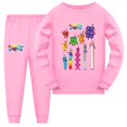 thumbnail image 1 of Pijamas de bloques de números para bebés y niñas, ropa de dormir de moda para niños pequeños, pijamas para adolescentes, pijamas de Navidad para niños, 1 of 4
