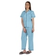 thumbnail image 3 of Inkmeso Ensemble de Pyjama en Coton pour Femmes, Manches Courtes Classiques, 2 Pcs, Chemise et Pyjama de Détente, 3 of 7