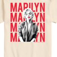thumbnail image 3 of Marilyn Monroe - Stacked Name Short Sleeve Graphic T-Shirt, 3 of 5