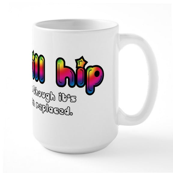 CafePress - 1960S Still Hip Large Mug - 15 oz Ceramic Large White Novelty Mug