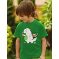 thumbnail image 3 of Tstars Boys Unisex Gifts for Irish St Patricks Day Leprechaun Dragon Clover Kids St Patricks Day Cute Shirts Gift for Boys Irish Shirt Pride Proud Irish Toddler Kids T Shirt, 3 of 6
