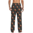 thumbnail image 3 of joogoo Men's Pajama Pants 3d Basketballs Soft Long Sleep Lounge Pjs Bottoms XL, 3 of 7