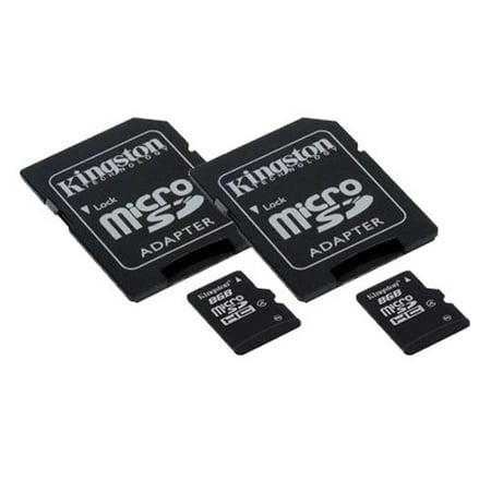Mini Video Beam Canon Canon VIXIA Mini Camcorder Memory Card 2 x 8GB microSDHC Memory Card with SD Adapter (2 Pack) ()