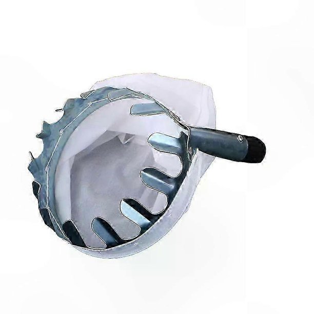 Fruit Picker Tool, Metal Head for Garden Orchard Use, High Tree Catcher for Peaches and Other Fruits