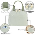 thumbnail image 3 of Bolsa de almuerzo Bluboon, aislante de pana, reutilizable, de gran capacidad, 3 of 9