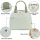 thumbnail image 3 of Bolsa de almuerzo Bluboon, aislante de pana, reutilizable, de gran capacidad, 3 of 9