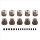 thumbnail image 1 of 10 UNIDS Piñón 32P 5mm 13T 15T de Acero para TRX4 /D90 D110 Axial Scx10 90046, 1 of 5