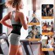thumbnail image 5 of Womens Waist Trainer Belt Sweat Waist Cincher Trimmer Tummy Control Body Shaper Workout Sports Girdles Band, 5 of 5