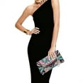 thumbnail image 3 of FOR U DESIGNS Paisley Boho Mandala Clutch Purses for Women Waterproof Evening Bag Multifunctional Crossbody Shoulder Bags for Wedding Cocktail Prom Party, 3 of 9