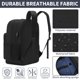 thumbnail image 4 of Mochila de viaje YGR Classic Carry-on para hombre y mujer negra, 4 of 6