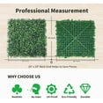 thumbnail image 5 of Hedge Maze 12 Pcs 20" x 20" Grass Backdrop Wall Artificial Green Grass Wall Greenery Wall Panels Boxwood Panels For Indoor Outdoor Decor, 5 of 7