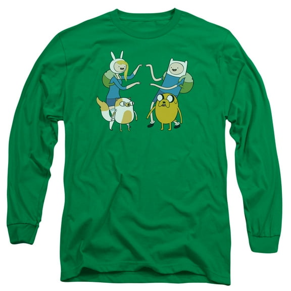 Men's Adventure Time Meet Up Long Sleeve XX-Large Kelly Green