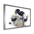 thumbnail image 2 of Designart 'Ancient Bird Illustration I' Traditional Framed Art Print, 2 of 4